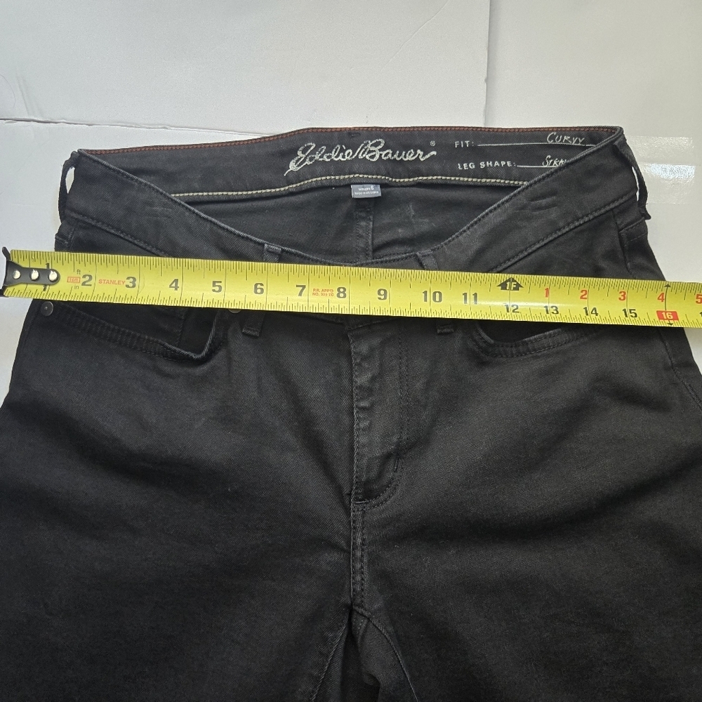 Eddie Bauer Straight Leg Women's Jeans-Size 6 - Picture 4 of 8